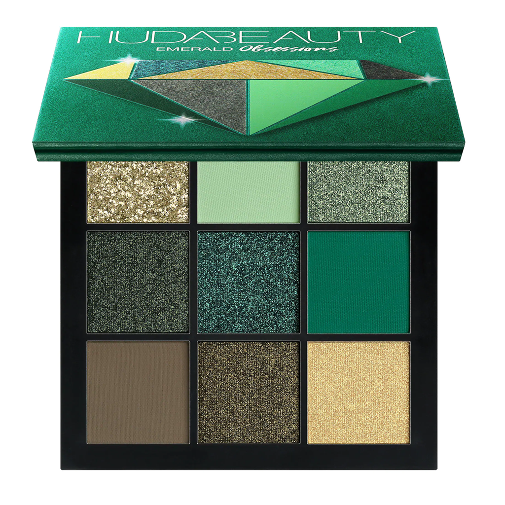 HUDA BEAUTY - OBSESSIONS EYESHADOW PALETTE (EMERALD) - MyVaniteeCase