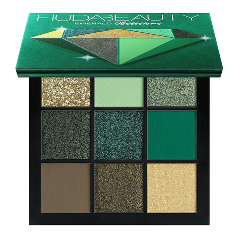 HUDA BEAUTY - OBSESSIONS EYESHADOW PALETTE (EMERALD) - MyVaniteeCase