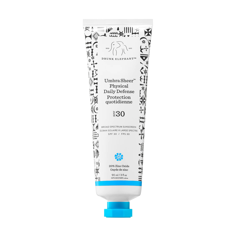 DRUNK ELEPHANT - UMBR SHEER PHYSICAL DAILY DEFENSE BROAD SPECTRUM SUNSCREEN SPF 30 (90 ML) - MyVaniteeCase