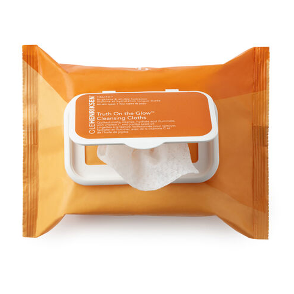 OLE HENRIKSEN - TRUTH™ ON THE GLOW CLEANSING CLOTHS - MyVaniteeCase