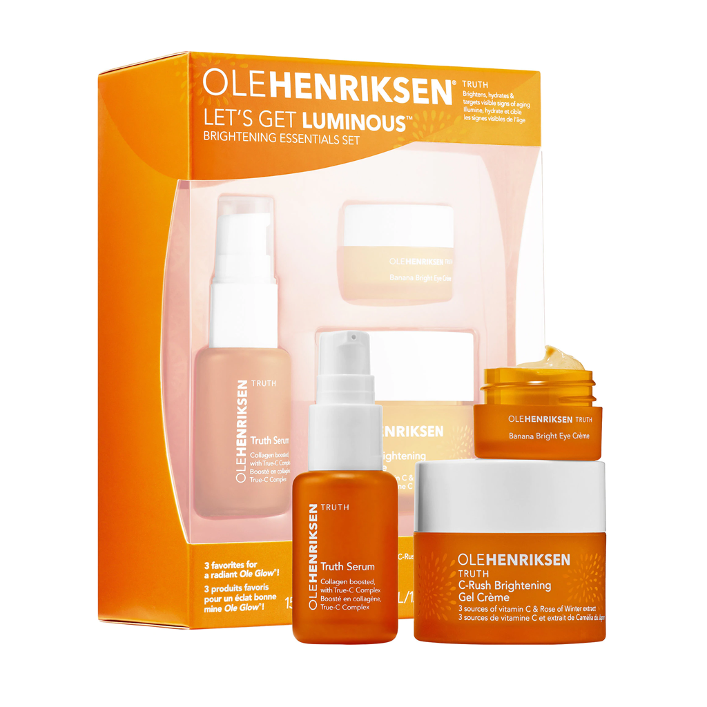 OLE HENRIKSEN - LET'S GET LUMINOUS™ BRIGHTENING ESSENTIALS SET - MyVaniteeCase