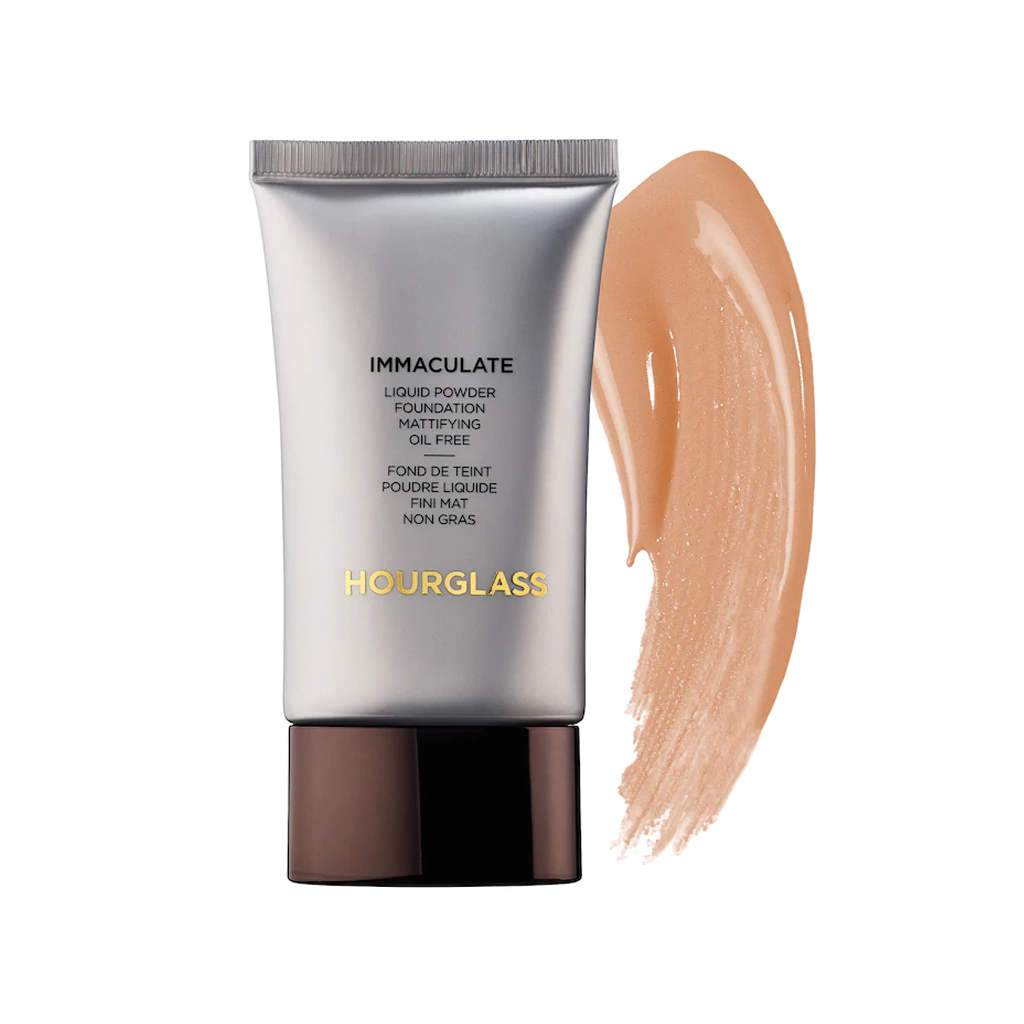 HOURGLASS - IMMACULATE LIQUID POWDER FOUNDATION MATTIFYING OIL FREE (TAN) - MyVaniteeCase