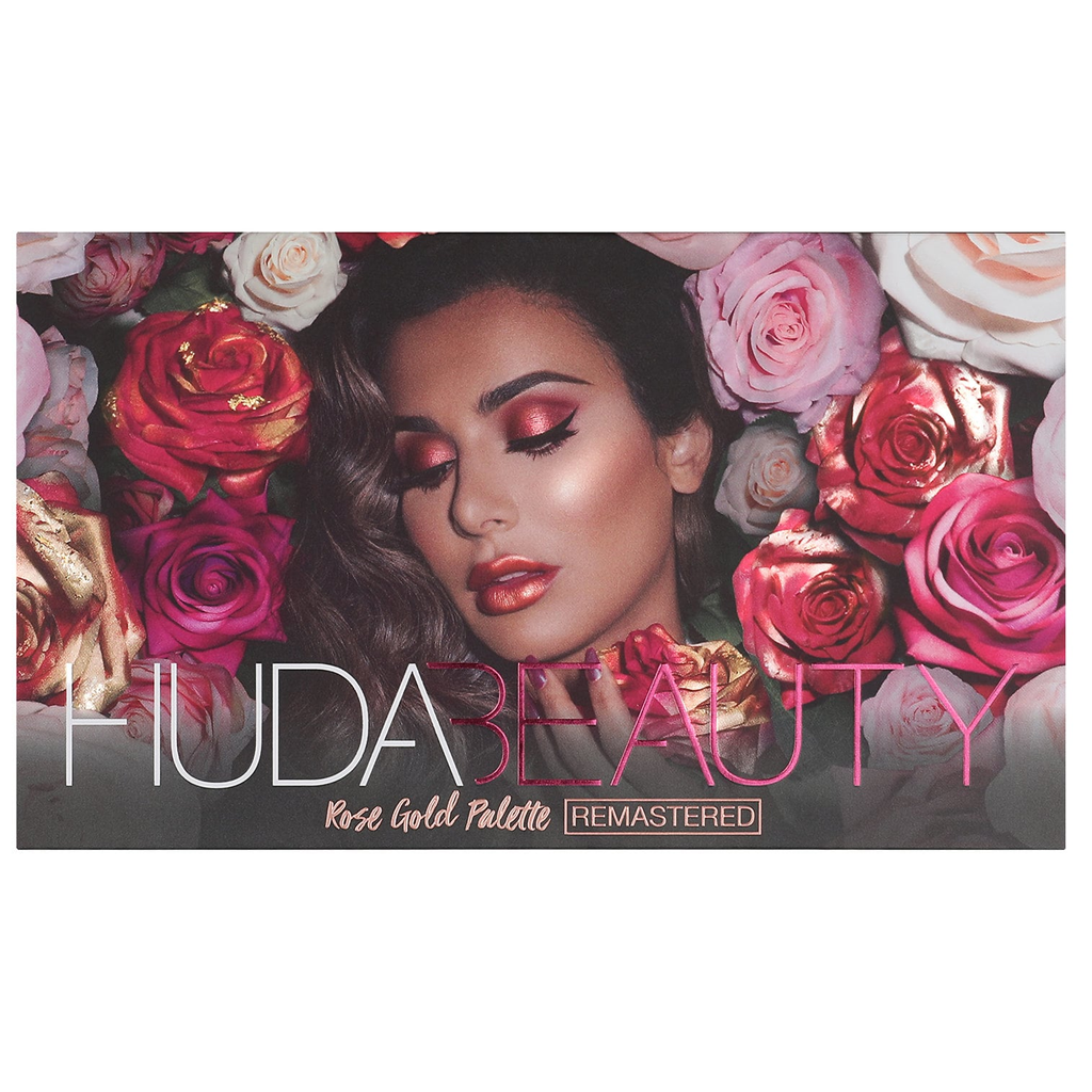 HUDA BEAUTY - ROSE GOLD REMASTERED EYESHADOW PALETTE - MyVaniteeCase