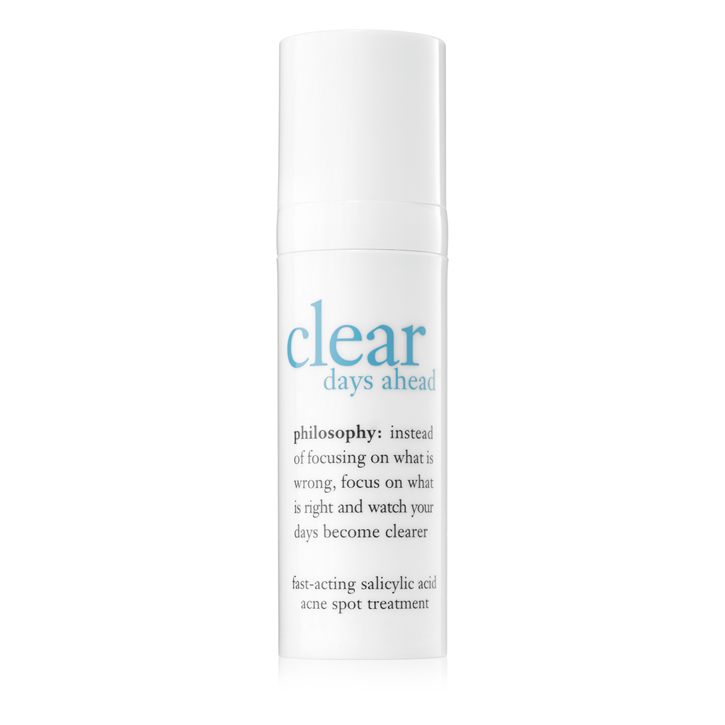 PHILOSOPHY - CLEAR DAYS AHEAD FAST ACTING SALICYLIC ACID ACNE SPOT TREATMENT - MyVaniteeCase