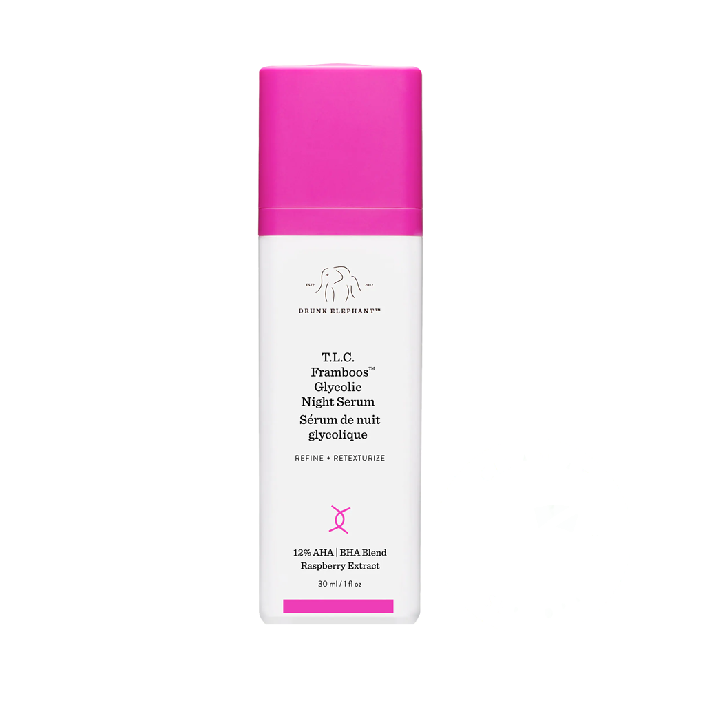 DRUNK ELEPHANT - T.L.C. FRAMBOOS™ GLYCOLIC RESURFACING NIGHT SERUM (50 ML) - MyVaniteeCase