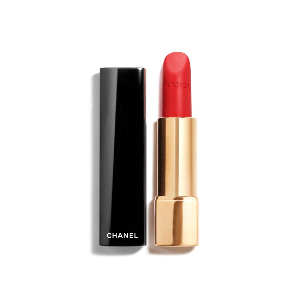 CHANEL - ROUGE ALLURE VELVET LUMINOUS MATTE LIP COLOUR  57 ROUGE FEU - MyVaniteeCase