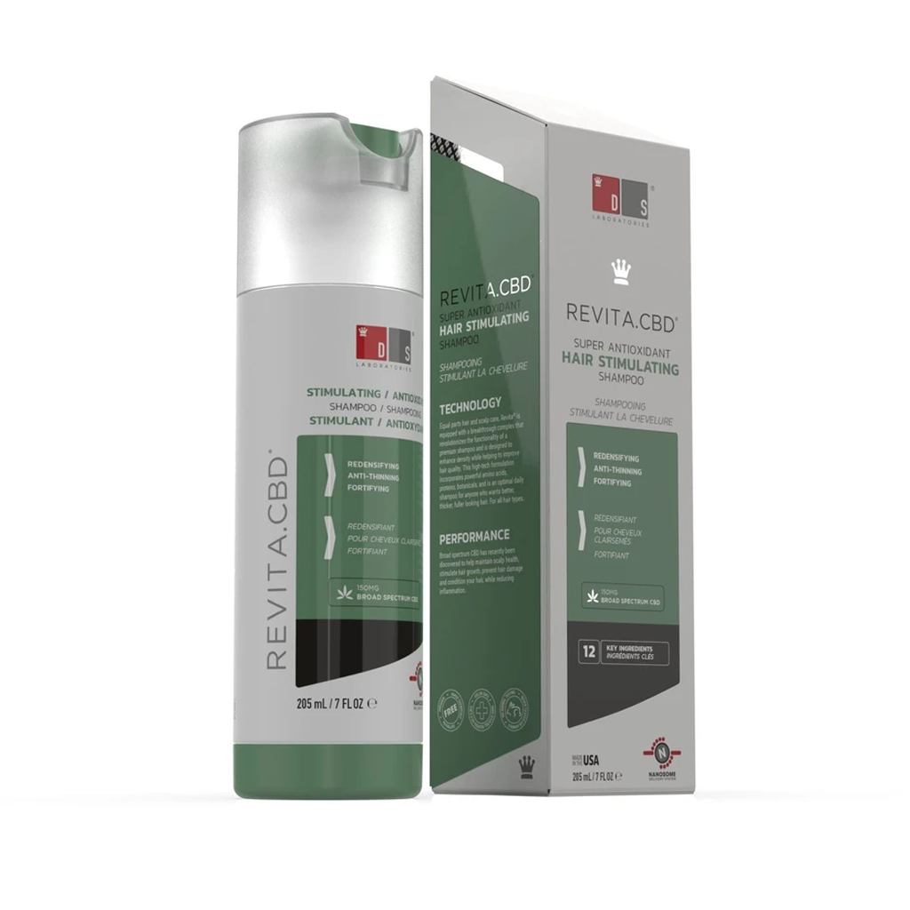 DS LABORATORIES - REVITA.CBD SUPER ANTIOXIDANT HAIR STIMULATING CBD SHAMPOO - MyVaniteeCase