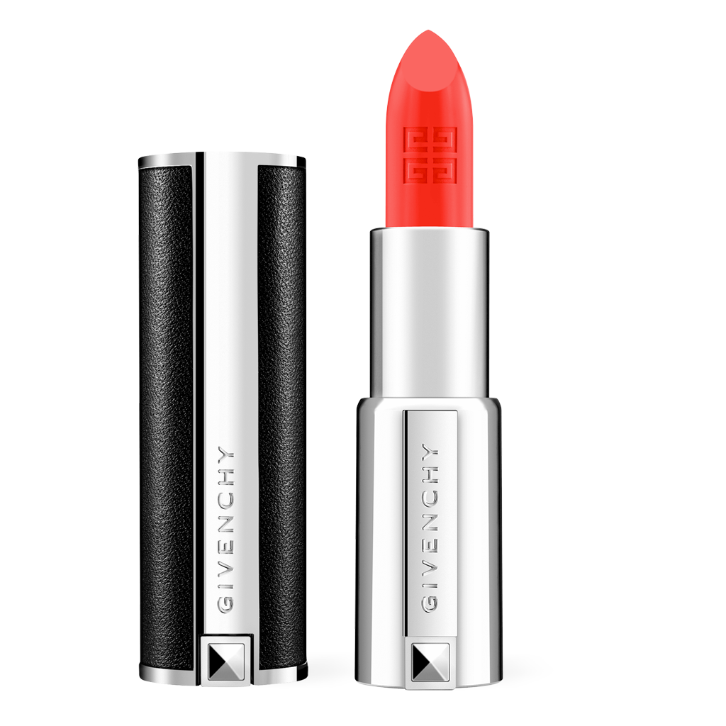 GIVENCHY - LE ROUGE INTENSE COLOR SENSUOUSLY MAT CORAIL DECOLLETE - MyVaniteeCase