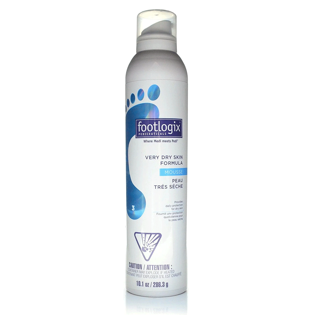 FOOTLOGIX - VERY DRY SKIN FORMULA MOUSSE (10.1 OZ) - MyVaniteeCase