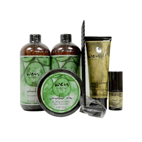 WEN - CUCUMBER ALOE HEALTHY HAIR CARE 5-PIECE KIT - MyVaniteeCase