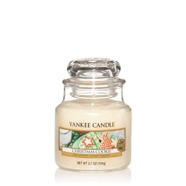 yankee-candle-christmas-cookie-scented-candle-small-jar-104-g - Vivere Home