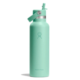 HYDRO FLASK - 21 OZ STANDARD FLEX STRAW CAP-MERMAID GREEN