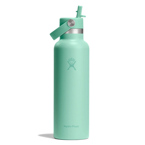 HYDRO FLASK - 21 OZ STANDARD FLEX STRAW CAP-MERMAID GREEN