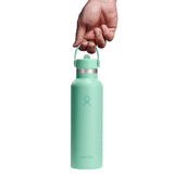 HYDRO FLASK - 21 OZ STANDARD FLEX STRAW CAP-MERMAID GREEN