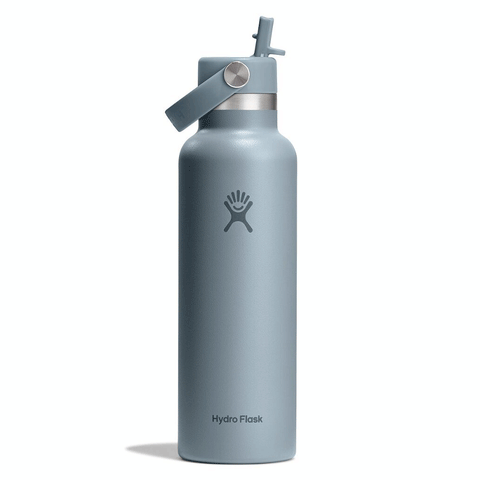 HYDRO FLASK - 21 OZ STANDARD FLEX STRAW CAP-SHALE GRAY