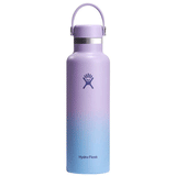 HYDRO FLASK - 21 OZ STANDARD MOUTH WITH GRAPHIC AND FLEX CAP-AURORA