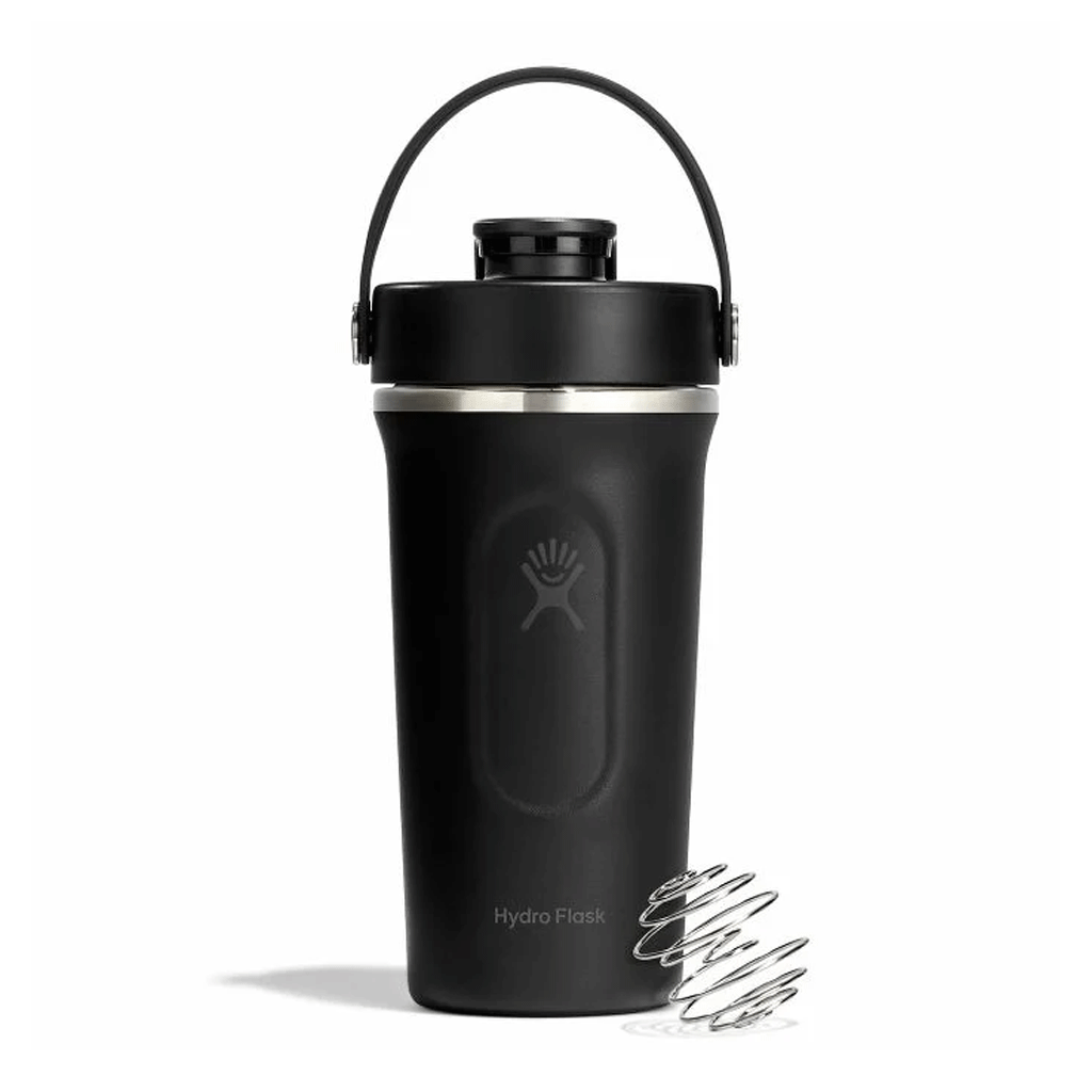 HYDRO FLASK - 24 OZ INSULATED SHAKER BOTTLE-BLACK
