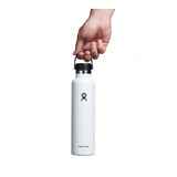 HYDRO FLASK - 24 OZ STANDARD FLEX CAP-WHITE