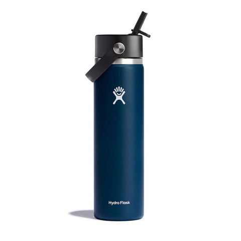 HYDRO FLASK - 24 OZ WIDE FLEX STRAW CAP-INDIGO