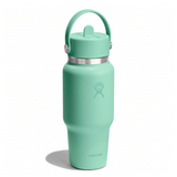 HYDRO FLASK - 24 OZ WIDE FLEX STRAW TRAVEL BOTTLE-MERMAID GREEN