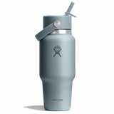 HYDRO FLASK - 24 OZ WIDE FLEX STRAW TRAVEL BOTTLE-SHALE GRAY