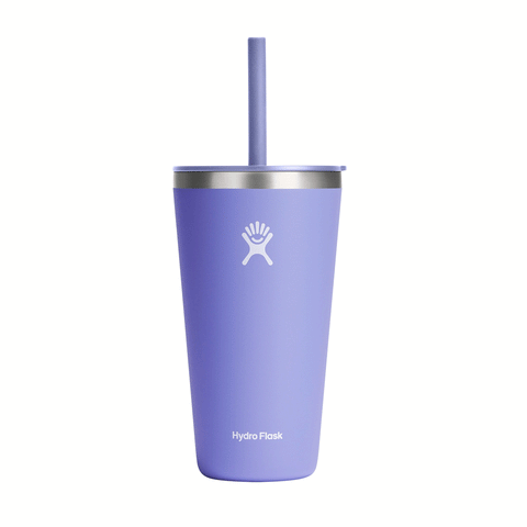 HYDRO FLASK - 28 OZ ALL AROUND TUMBLER STRAW LID-LUPINE