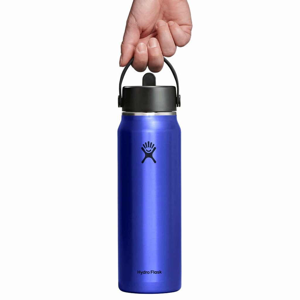 HYDRO FLASK - 32 OZ LIGHTWEIGHT WIDE FLEX STRAW CAP-SAPPHIRE BLUE