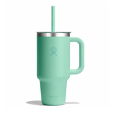 HYDRO FLASK - 32 OZ TRAVEL TUMBLER CLEAR LID-MERMAID GREEN