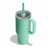 HYDRO FLASK - 32 OZ TRAVEL TUMBLER CLEAR LID-MERMAID GREEN