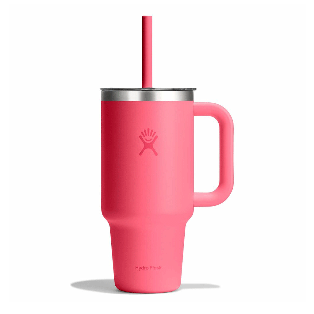HYDRO FLASK - 32 OZ TRAVEL TUMBLER CLEAR LID-POPSTAR PINK