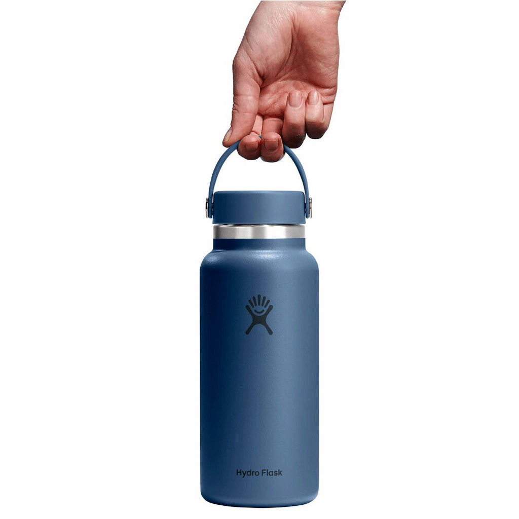 HYDRO FLASK - 32 OZ WIDE FLEX CAP-HARBOR BLUE