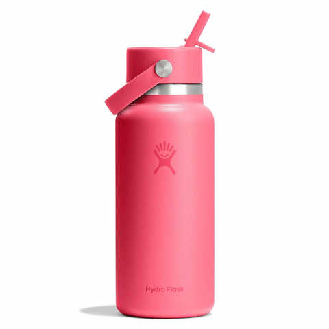 HYDRO FLASK - 32 OZ WIDE FLEX STRAW CAP-POPSTAR PINK
