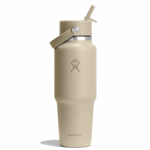 HYDRO FLASK - 32 OZ WIDE FLEX STRAW TRAVEL BOTTLE-OAT