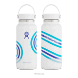 HYDRO FLASK – 32 OZ WIDE MOUTH WITH FLEX CAP & BOOT-WHITECAP