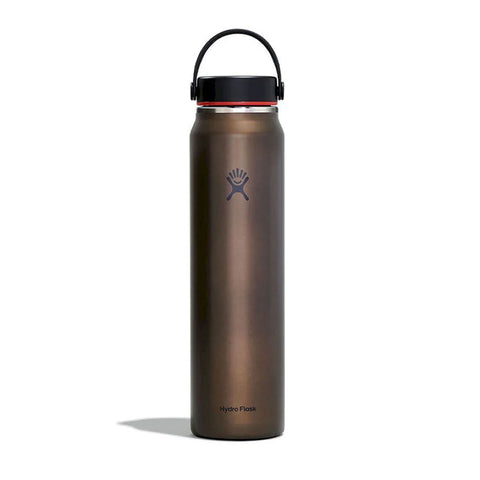 HYDRO FLASK - 40 OZ  TRAIL SERIES LIGHTWEIGHT WIDE FLEX CAP-OSIDIAN