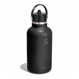 HYDRO FLASK - 64 OZ WIDE FLEX CAP-BLACK