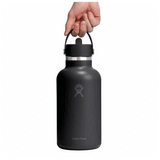 HYDRO FLASK - 64 OZ WIDE FLEX CAP-BLACK