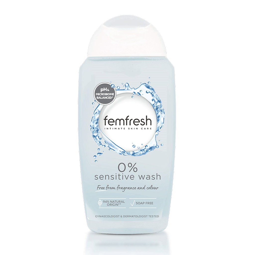 FEMFRESH - 0% SENSITIVE WASH (250ml)
