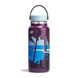 HYDRO FLASK - KAILAH 32 OZ WIDE FLEX CAP-EGGPLANT