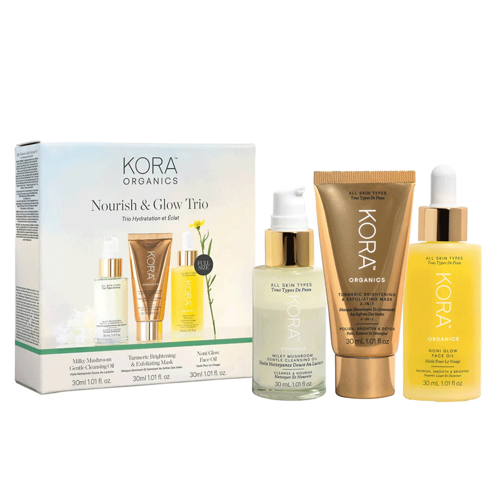 KORA ORGANICS - NOURISH & GLOW TRIO (30ml set)