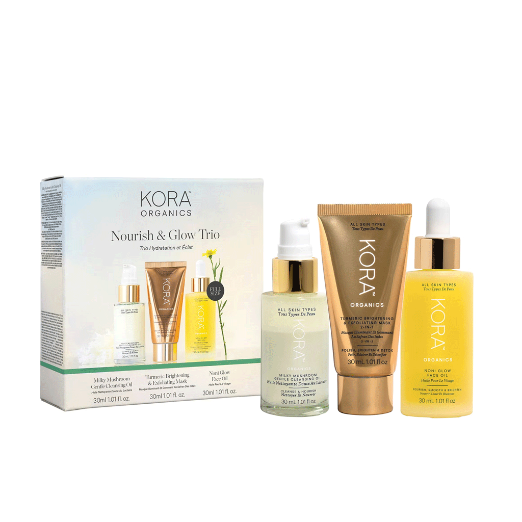 KORA ORGANICS - NOURISH & GLOW TRIO (set=30ml)
