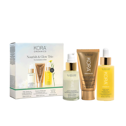 KORA ORGANICS - NOURISH & GLOW TRIO (set=30ml)
