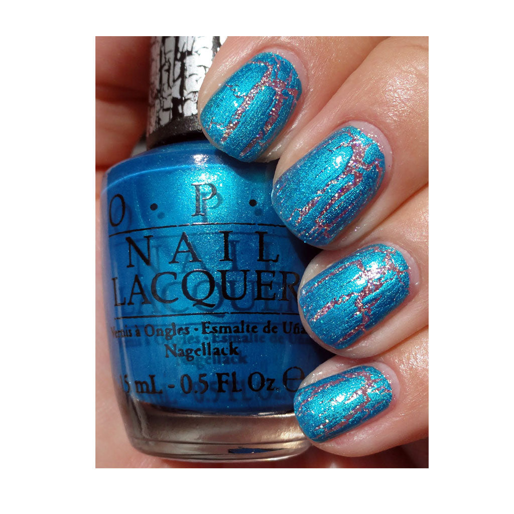 OPI - BLUE SHATTER-NAIL LACQUER