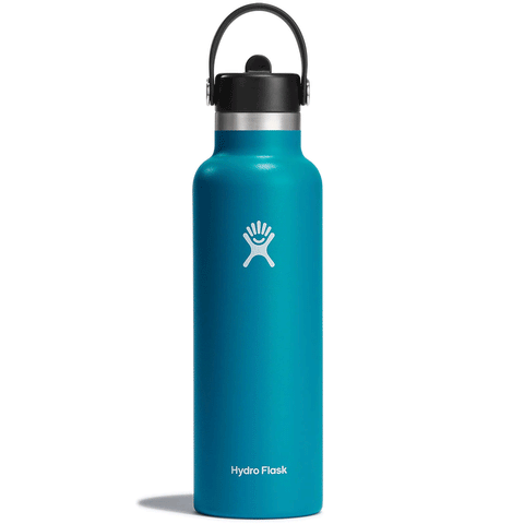 HYDRO FLASK - 21 OZ STANDARD FLEX STRAW CAP-LAGUNA