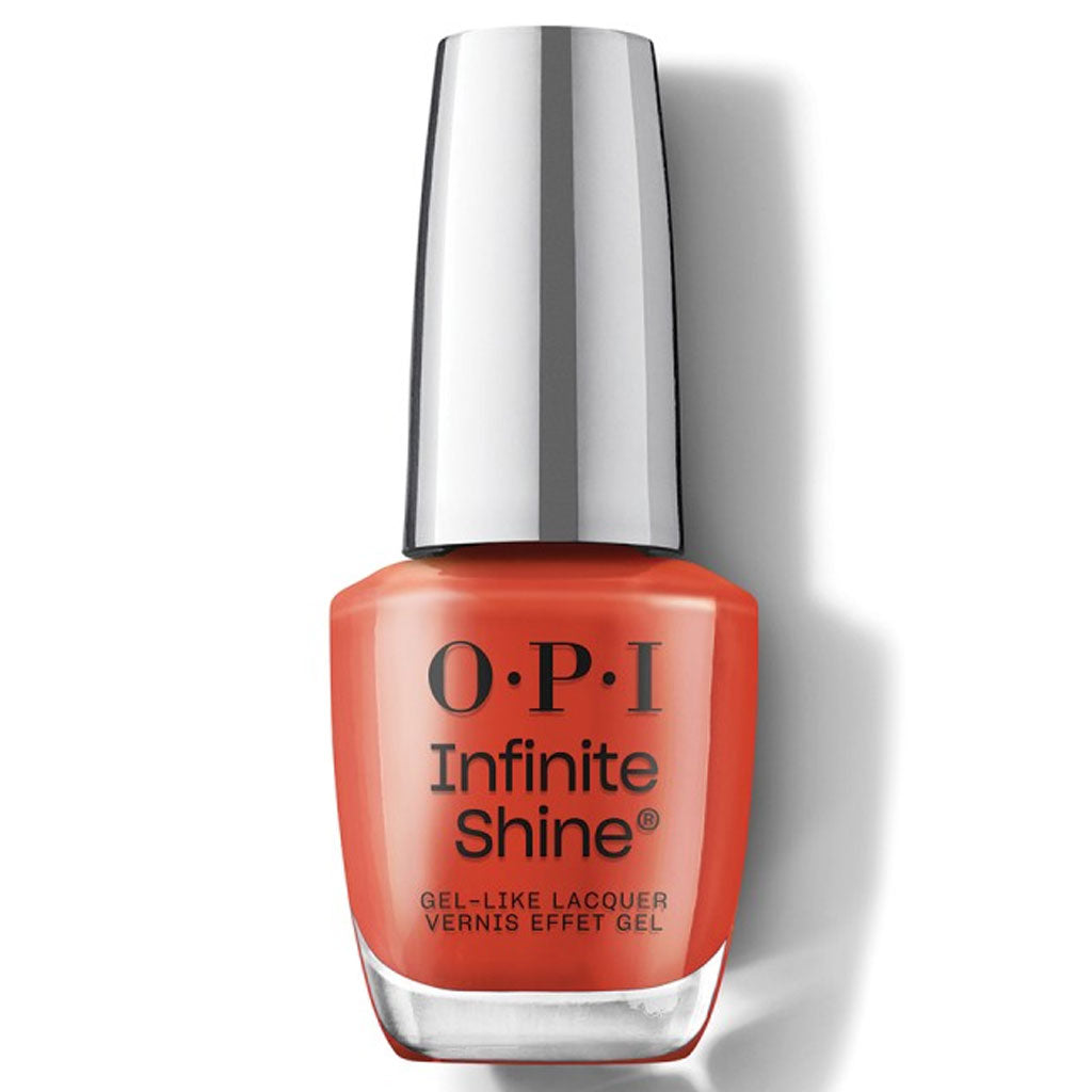 OPI - SILK- KNOCK 'EM RED (INFINITE SHINE)