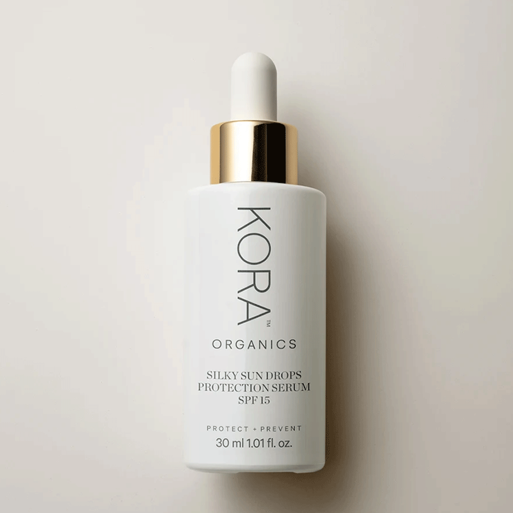 KORA ORGANICS SILKY SUN DROPS PROTECTION SERUM SPF 15(30 ML)