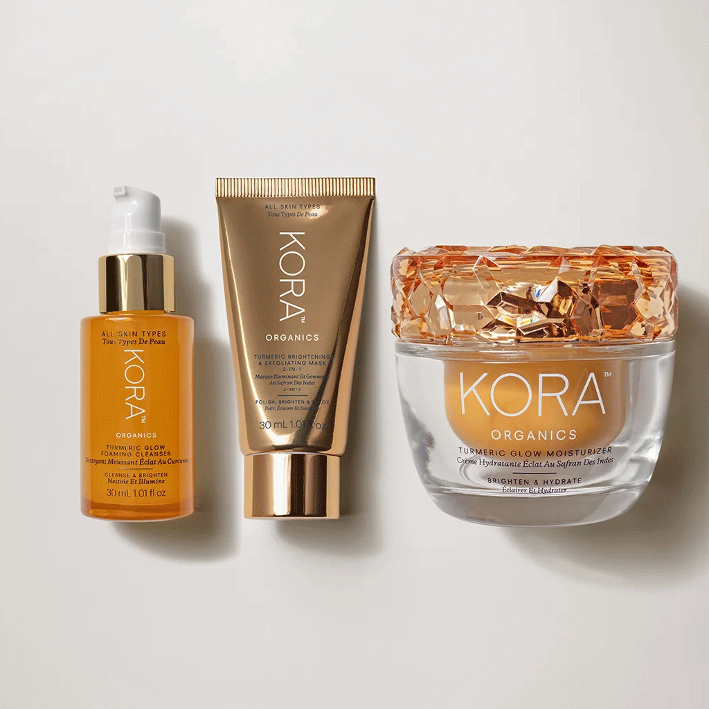 KORA ORGANICS - TURMERIC BRIGHTENING TRIO (30ml set)