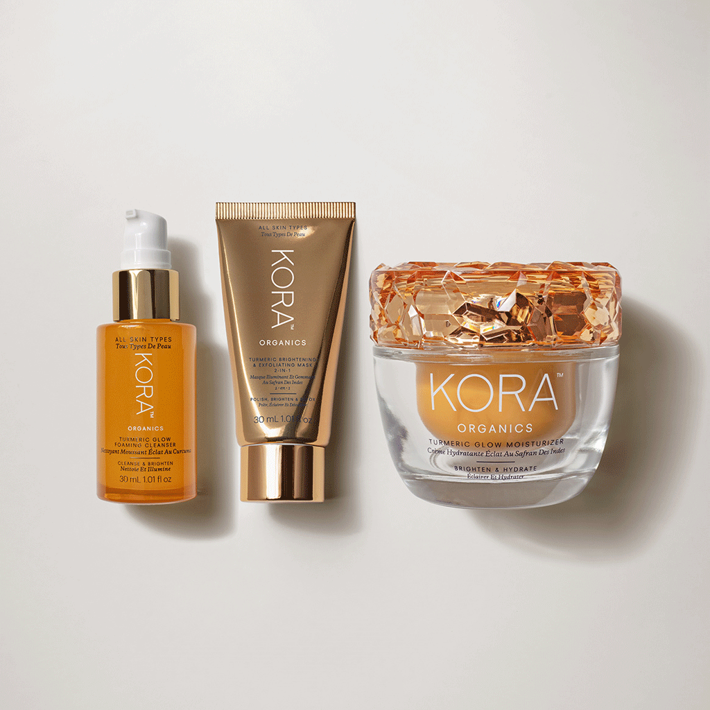 KORA ORGANICS - TURMERIC BRIGHTENING TRIO (30ml set)