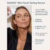 NuFACE - MINI FACIAL TONING DEVICE (includes 1.69 oz Aqua Gel)