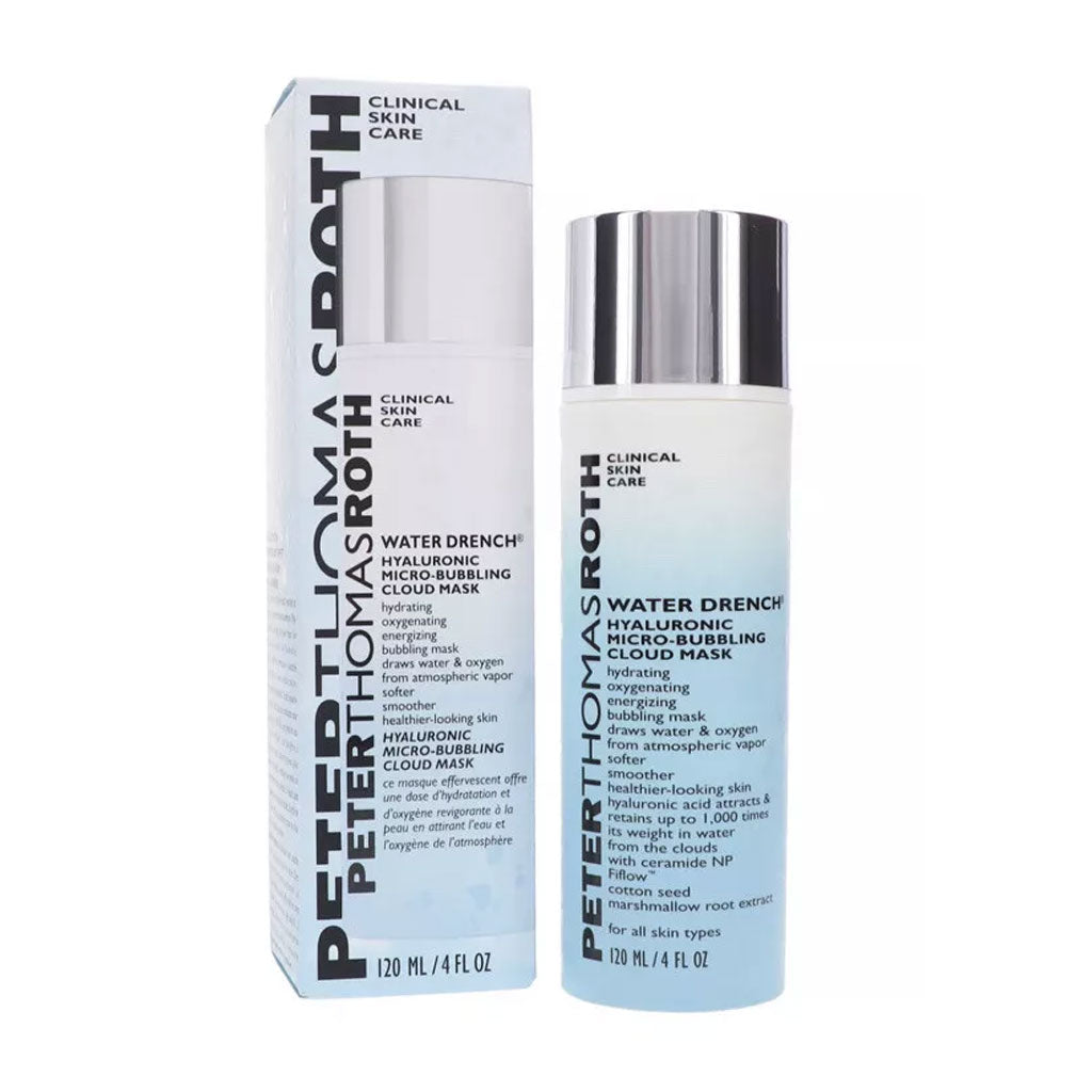 PETER THOMAS ROTH  - WATER DRENCH HYALURONIC MICRO-BUBBLING CLOUD MASK (120 ML)